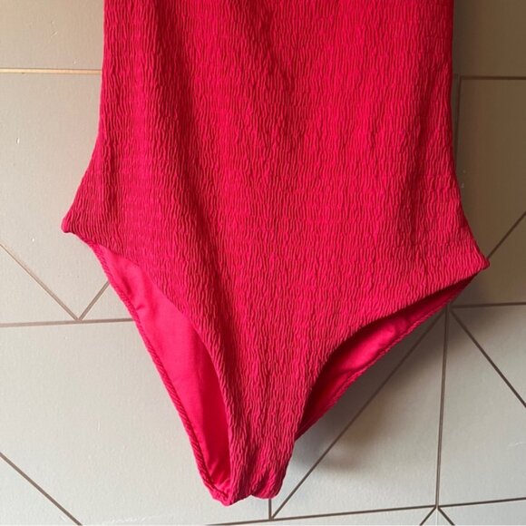 NWT Agua Bendita Leti Antiq Pink One Piece Swimsuit - Picture 5 of 12